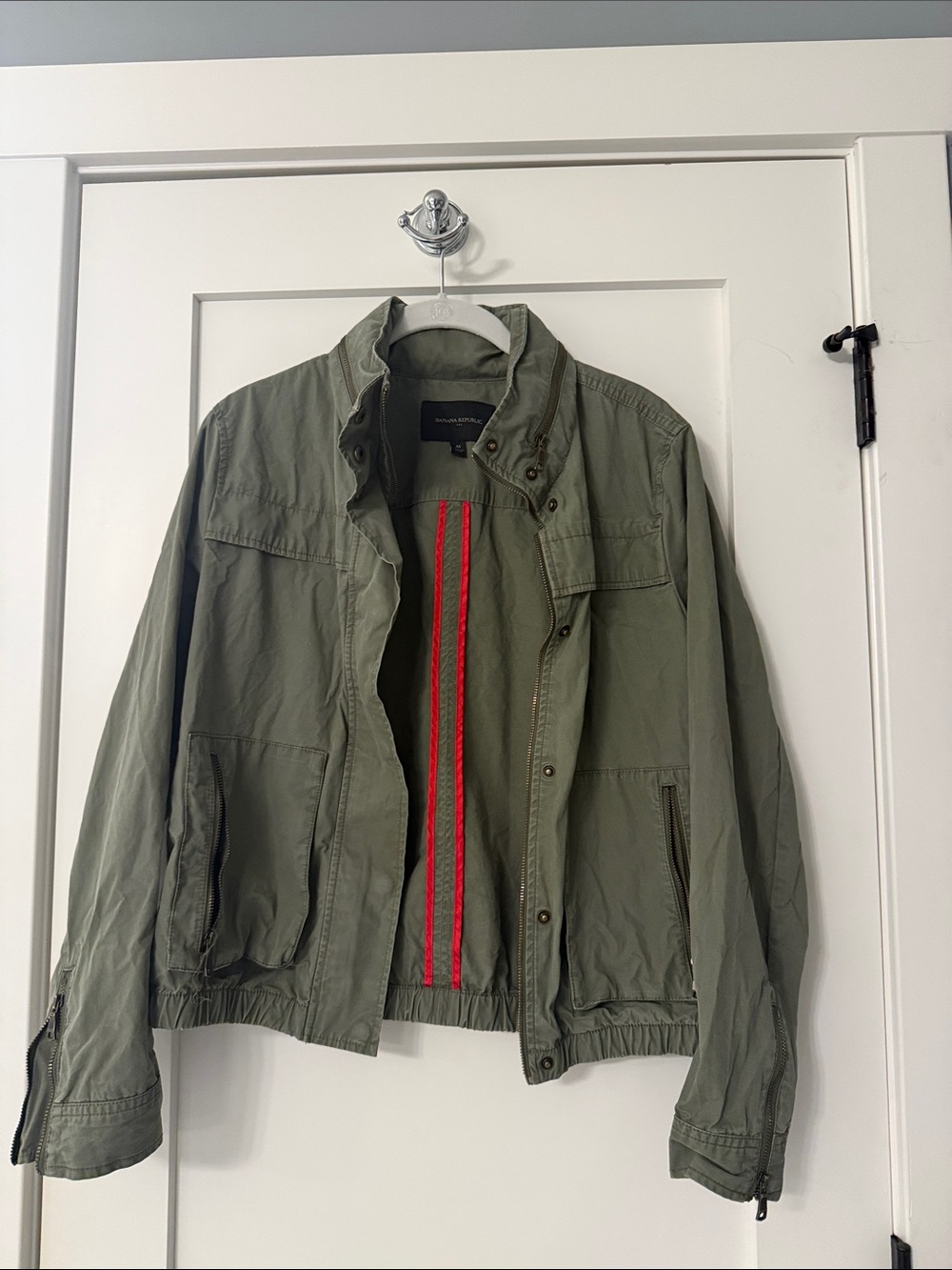 Banana Republic Utility Jacket | Olive Green | Size Medium